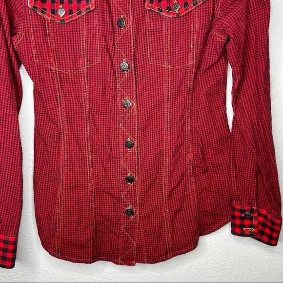 Vintage Carole Little Sport Shirt - Picture 3 of 6